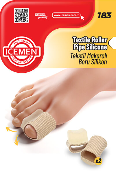 Icemen 183 - Tekstil Makaralı Boru Silikon