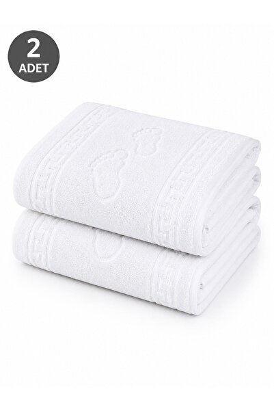 Hepsine Rakip Pachet de 2 prosoape de baie pentru picioare, 100% bumbac, 50x7...