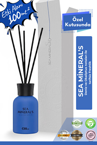 CSScompany Oda Kokusu Sea Mineral's Çubuklu Oda Kokusu | Bambu Koku Atelier C...