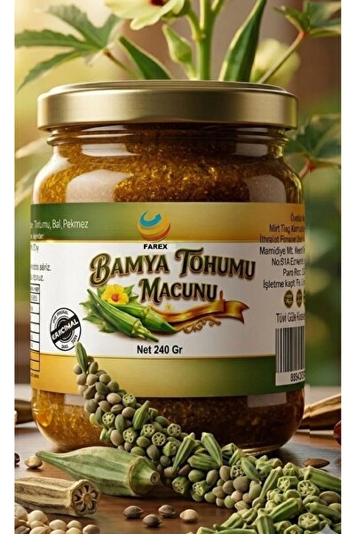 Farex Bamya Tohumu Macunu Bamya Tohumlu Macun 240gr