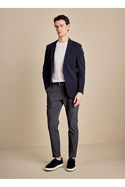 BROOKS BROTHERS Antrasit Erkek Slim Fit Pantolon BBSS26MPT011