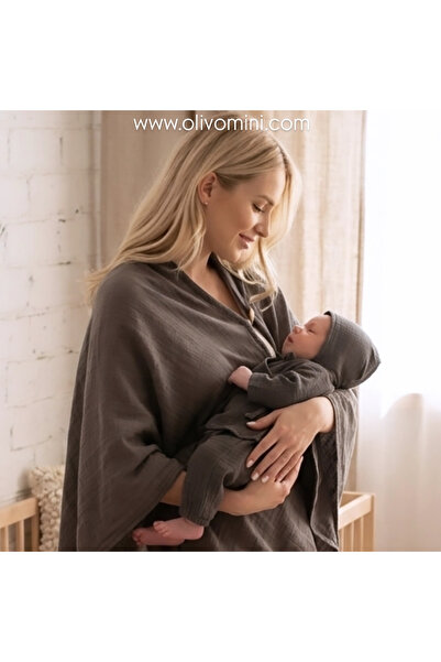 Olivo Mini Newborn Kimono Set 7 Pieces 2 Layers Muslin