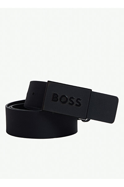 BOSS Siyah Erkek Kemer Boss_Icon-S1_Sz40 10219316 02