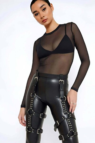 Genel Markalar Deri Kemer Bacak Harness