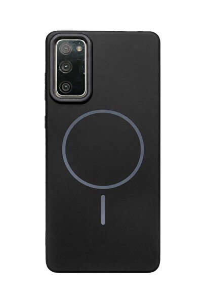 Vissona Samsung Galaxy S20 FE Uyumlu Kamera Çıkıntılı Magsafe Wireless Şarj Ö...