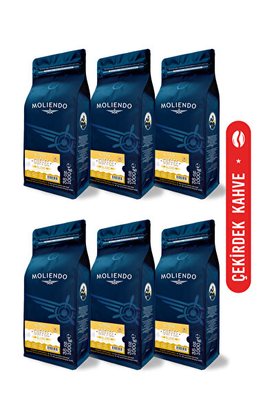 Moliendo Finest Coffee Blonde Coffe Blend Kahve Avantaj Paketi (Çekirdek Kahv...