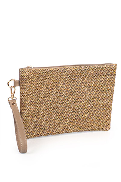 Capone Outfitters Paris Straw Women's Clutch Bag