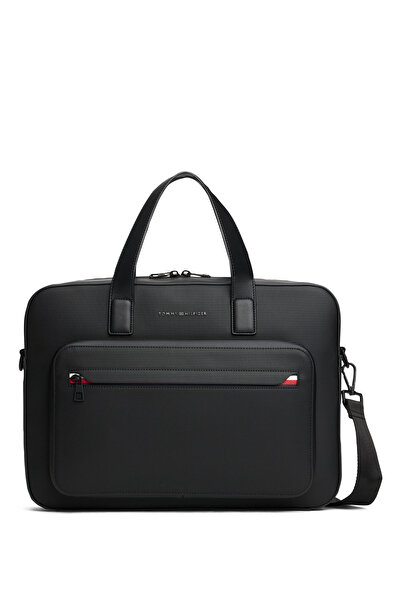 Tommy Hilfiger Siyah Erkek Laptop Çantası TH CORP COMPUTER BAG