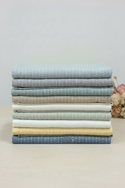 Nmd Set of 9 Dotted Patterned Pastel Kitchen Towels 40X66Cm |   100% Cotton Kitchen Towels Polka Dot Pattern