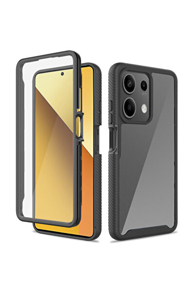Techsuit Husă pentru Xiaomi Redmi Note 13 5G + Folie - Defense360 Pro - Negru