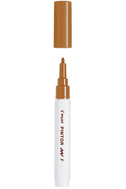 Pilot Marker de vopsea Pintor, vârf rotund F 1.0 mm, maro