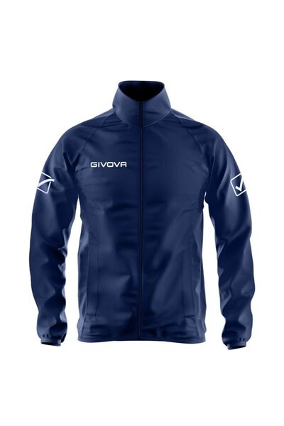 Givova Rain jacket RAIN BASICO 2XL, Navy Blue JG