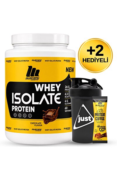 Mustang Nutrition مسحوق بروتين مصل اللبن المعزول 1800 جرام 60 حصة شوكولاتة + ...