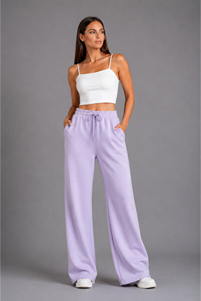 ileenofficial Gabardin Palazzo Mor Pantolon