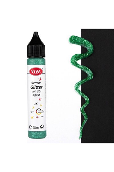 Viva Decor Sclipici adeziv lavabil pentru toate suprafețele, VIVA DECOR, 28ml...