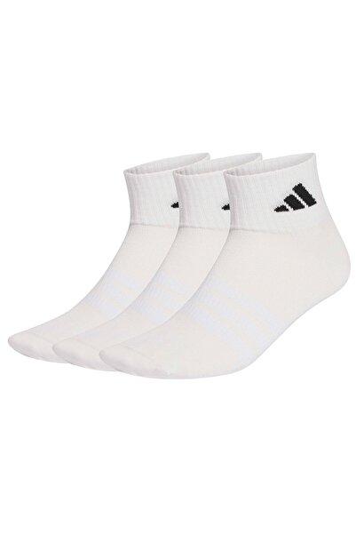 adidas Spor EcoFit Yastıklı Bilek Çorabı 3’lü Paket Ayak Kemeri Desteği, Spor...