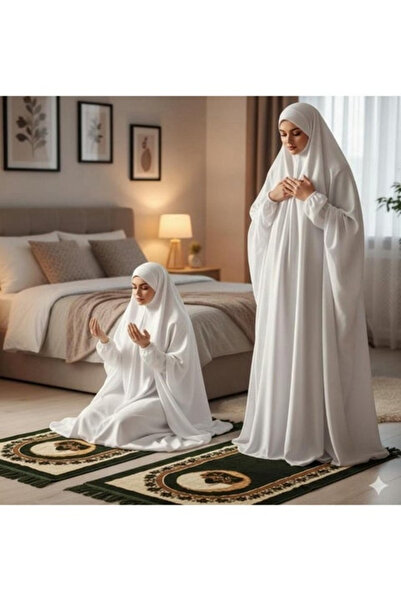 AMYAE One Piece Islamic prayer dress women with long sleeve - Prayer Clothes for Women - Namaz Prayer Dress Abaya