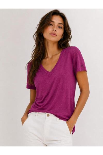 Tommy Hilfiger SHINY THIN BLOUSE