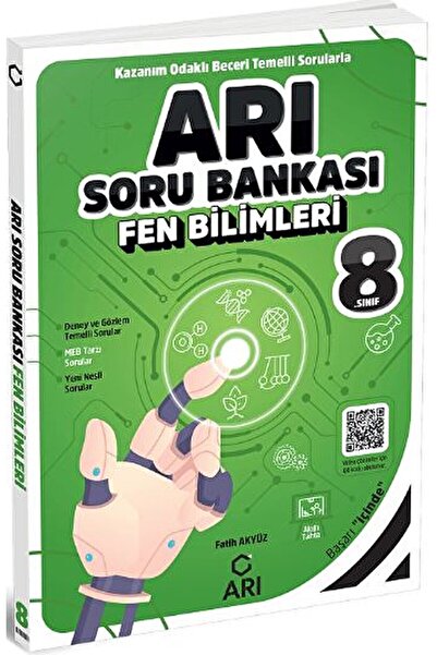Arı Yayıncılık Arı Yayınları 8. Sınıf Fen Bilimleri Arı Soru Bankası