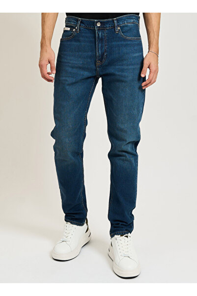 Calvin Klein Jeans Mavi Erkek Slim Tapered Denim Pantolon LV04RD940GPTR SLIM ...