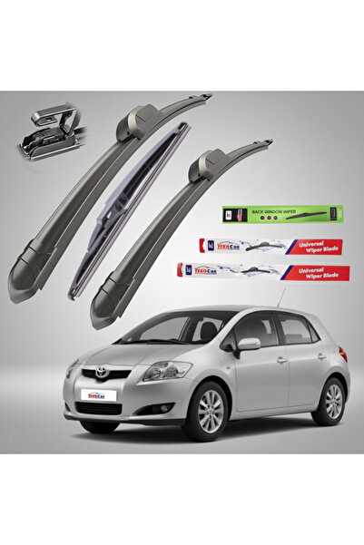 TEAMCAR ®   Toyota Auris 5 uși (2006–2012) Lame ștergătoare – Set complet plat