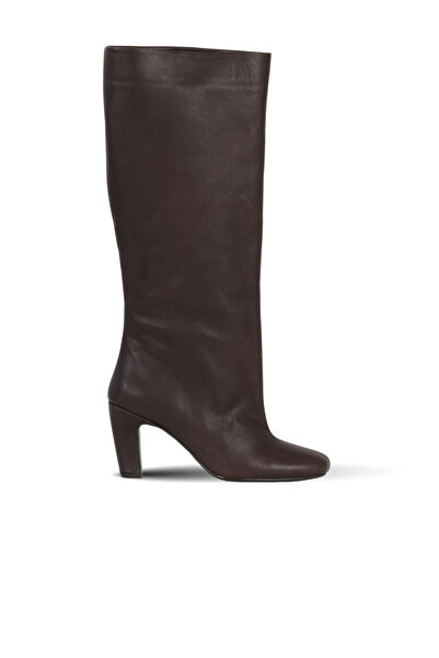 Bueno Shoes حذاء بكعب نسائي من الجلد من Fındık 39wc2958