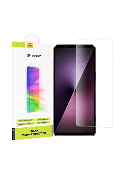 Techsuit Protector de ecran pentru Sony Xperia 1 VII - Clear Vision Glass - T...