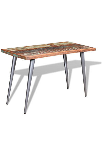 Concept Masă de bucătărie, 120 x 60 x 76 cm, lemn masiv reciclat