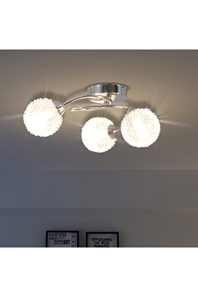 Concept Lampă de plafon cu 3 becuri LED G9 120 W