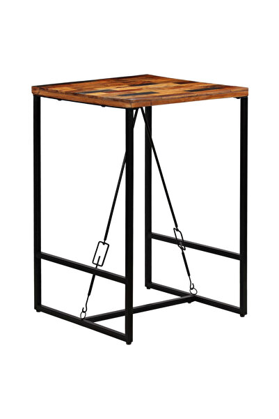 Concept Masă de bar, 70 x 70 x 106 cm, lemn masiv reciclat