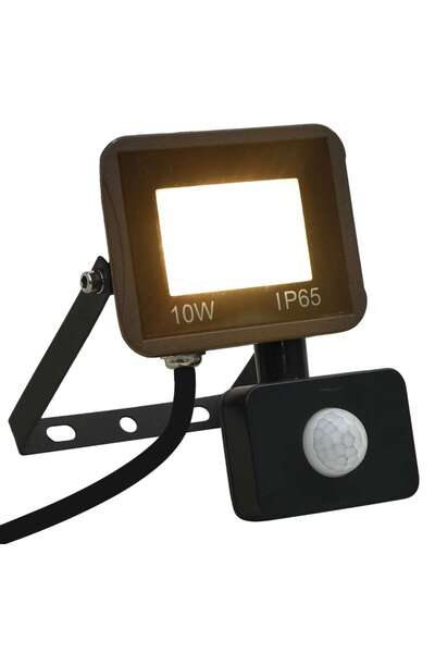 Concept Proiector LED cu senzor, 10 W, alb cald