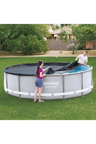 BESTWAY Prelată de piscină Flowclear, 427 cm
