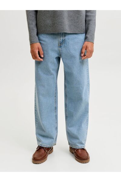Jack & Jones Junior Blugi baggy pentru băieți JJIALEX JJORIGINAL AT 704 NOOS ...
