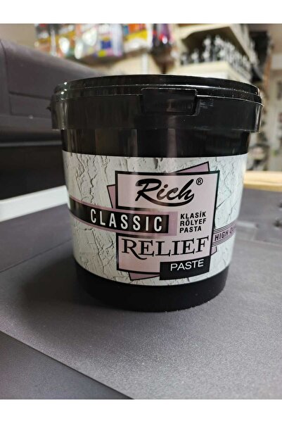 Rich Supertrend Klasik Rölyef Pasta BEYAZ 1200 gr.