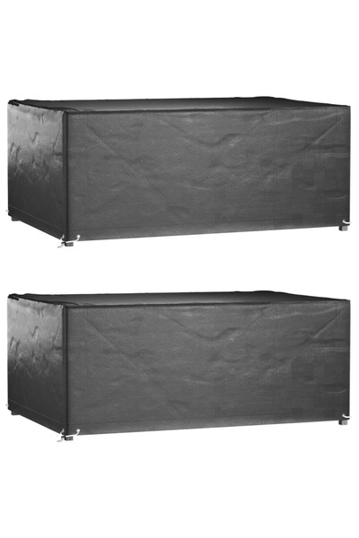 Concept Huse mobilă grădină, 2 buc, 8 ocheți, 180x122x75cm, rectangular