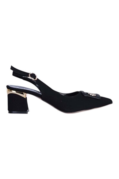 moda ayakkabım Esracan 2805 5cm slingback women's high heeled shoe
