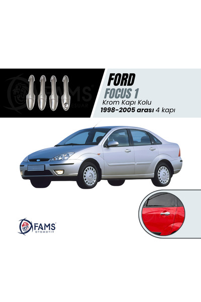 FAMS OTO AKSESUAR Focus 1 Krom Kapı Kolu 4 Kapı 1998-2005 P,çelik