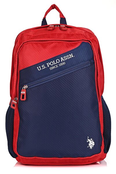 U.S. Polo Assn. US Polo Assn. Plçan24281 - Red School Backpack