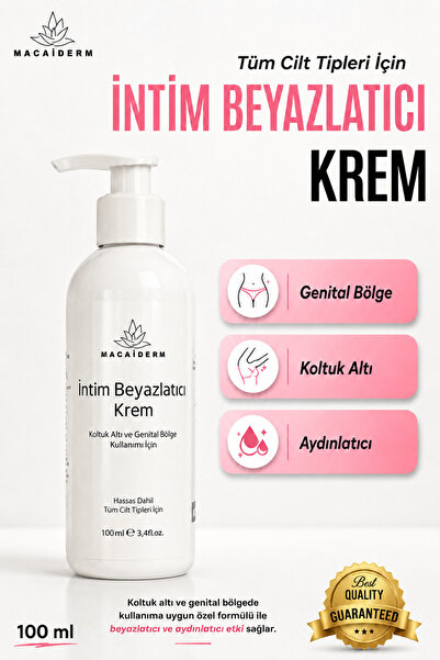 Koltukaltı ve İntim Bakım Kremi 100 ml | Aydınlık Görünüm,Whitening,Beyazlatıcı Krem Ton Eşitleyici