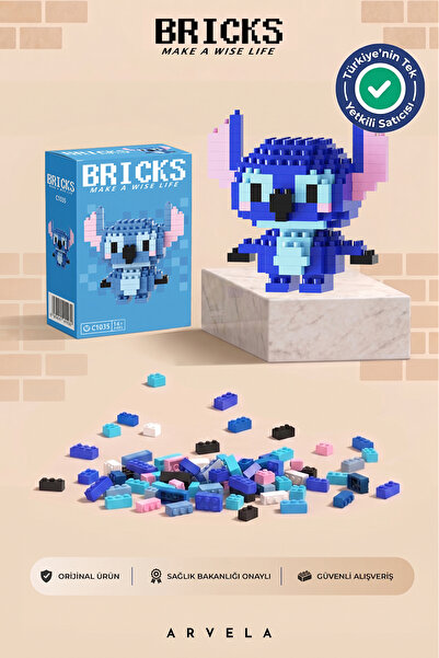 Bricks make a wise life Bricks Stitch Kutulu Lego - Karakter Figürü - Koleksi...