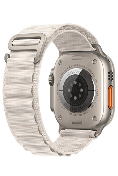 NovStrap Apple Watch 42 44 45 49 Mm Seri 1 2 3 4 5 6 7 8 9 Se Ultra Ile Uyuml...