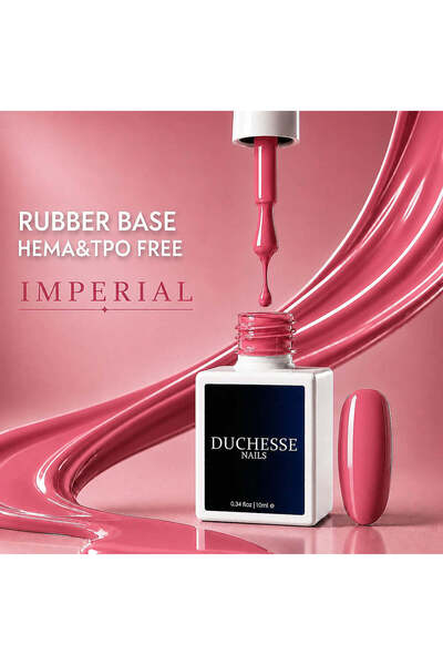 Duchesse Nails Bază cauciucată FĂRĂ HEMA și TPO, Nuanța Imperial, 10 ml