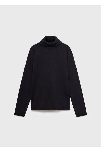 MANGO Kids Pulover tricotat cu gât rotic