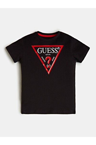 Guess تيشيرت بشعار المثلث