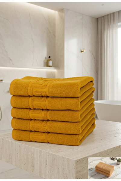 Truva Grup Set 5 Prosoape Baie Hoteliere Greek - 100% Bumbac Turcesc, 500 g/m...