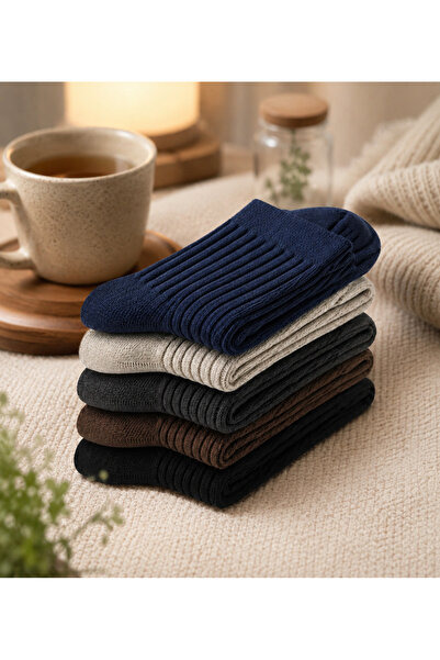 Lexaly Men'S/Women's 5 Pairs Socks - Soft & Comfortable, Resistant to Wear & ...