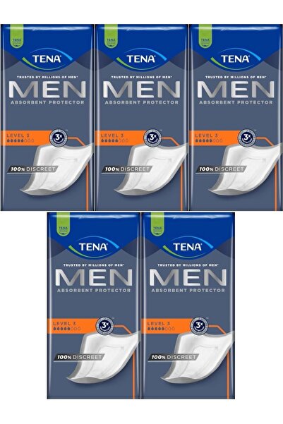 TENA Men Absorbent Protection Level 3 Men's Bladder Pad 80 Pieces