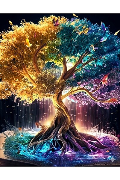 DUCK HOBY 30x40 Boncuklu Taşlı Mozaik Elmas Goblen Elmas Boyama Resim Puzzle ...