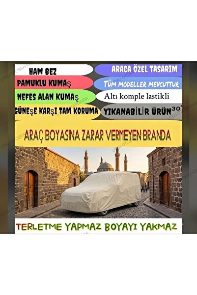 Utku otobranda Ferhan gün Volkswagen Caddy ham bez araba brandası araç örtüsü...