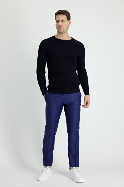 Kiğılı 7 Drop slim fit Pantaloni din țesătură clasică din lână Dar croială